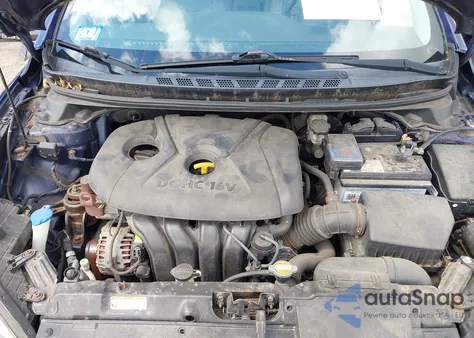 2012 Hyundai Elantra Limited from USA, damaged, VIN 5NPDH4AEXCH118544